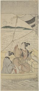 Takasago kikötője alkotó: Suzuki Harunobu