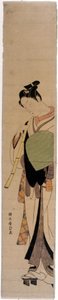 Tekou r Tesan Hinatsuru. P Rin ts Harunobu Suzuki (17224 / 25-1770). alkotó: Suzuki Harunobu
