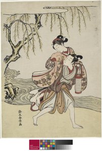 Az Elopement alkotó: Suzuki Harunobu