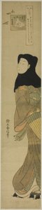 A lileek ékköves folyója (Chidori no Tamagawa), a "Six Jewel Rivers in Popular Customs (Fuzoku Mu Tamagawa)" sorozatból alkotó: Suzuki Harunobu