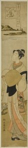 A Koya Jewel River (Koya no Tamagawa), a "Six Jewel Rivers in Popular Customs (Fuzoku Mu Tamagawa)" sorozatból alkotó: Suzuki Harunobu
