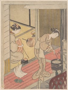 A törülközőtartóhoz visszatérő vitorlák alkotó: Suzuki Harunobu