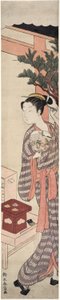 The Tea Stall - Kagiya Osen alkotó: Suzuki Harunobu