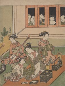 A figyelők és a figyeltek, 1764-72., 1764-72. alkotó: Suzuki Harunobu