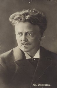 August Strindberg portréja alkotó: Swedish Photographer