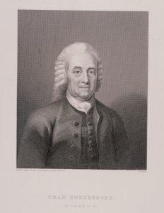 Emanuel Swedenborg (1688-1772) 80 évesen, W. Holl metszete, a World Religionból, kiadó: A. Fullarton & Co. alkotó: Swedish School