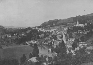 Lichtensteig, Toggenbourg, Canton de Saint-Gall (f/w fotó) alkotó: Swiss Photographer