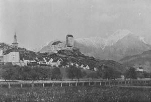 Sargans, Vallee du Rhin (f/w fotó) alkotó: Swiss Photographer