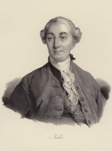 Jacques Necker, svájci bankár (metszet) alkotó: Swiss School