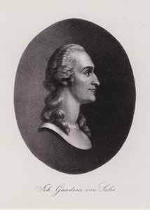 Johann Gaudenz von Salis-Seewis, svájci költő (metszet) alkotó: Swiss School