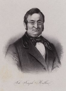 Johann Joseph Muller, svájci politikus (metszet) alkotó: Swiss School