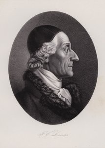 Johann Kaspar Lavater, svájci író és fiziognómus (metszet) alkotó: Swiss School