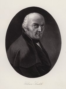 Salomon Landolt, svájci politikus (metszet) alkotó: Swiss School