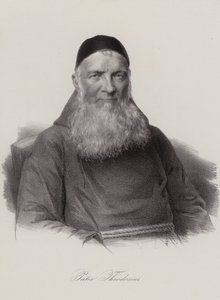 Theodosius Florentini, svájci pap és társadalmi reformer (metszet) alkotó: Swiss School