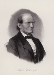 Wilhelm Wackernagel német-svájci filológus (metszet) alkotó: Swiss School