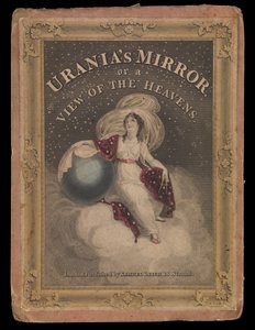 Urania tükre vagy az égbolt látványa (csillagkép kártyák), 1825 körül (kártya, papír, szövet)