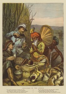 Karácsony a dzsungelben (chromolitho)