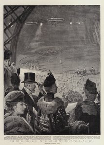A kórházhajóknak, a walesi hercegnek és hercegnőnek az Olimpiában alkotó: Sydney Prior Hall