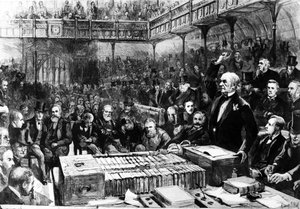 Home Rule Debate in the Commons House – Gladstone