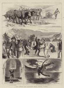 Régi népek és divat közelében Lewes, Sussex
