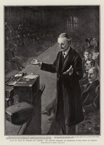 Ments meg a barátomtól és az ellenségeimtől, Mr. Balfour beszél az eljárásról az alsóházban