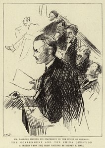 A kormány és a kínai kérdés alkotó: Sydney Prior Hall