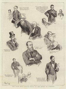 A Home Rule Debate, Jegyzetek az alsóházban alkotó: Sydney Prior Hall