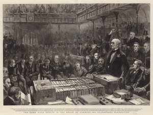 The Home Rule Debate in the Commons House, Mr Gladstone