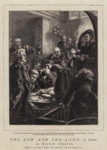 A törvény és a hölgy, egy regény alkotó: Sydney Prior Hall