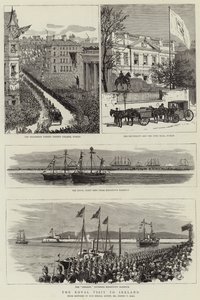 Királyi látogatás Írországban alkotó: Sydney Prior Hall