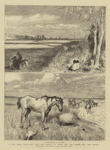 Nagy északnyugatra Lorne márkijával, XVII., a Prairie és a Sziklás-hegység alkotó: Sydney Prior Hall
