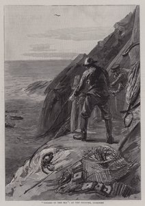 Toilers of the Sea, a Gouffre-ban, Guernsey-ben alkotó: Sydney Prior Hall