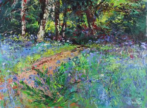 Woodland Wander, 2021 (olaj, vászon) alkotó: Sylvia Paul