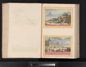 Lisszabonhoz közeli partvidék Cascais és Bélem városaival Cascale (...) (cím az objektumon) alkotó: Symon Novelanus (possibly)