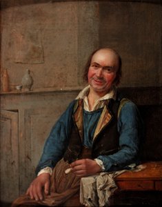 Mosolygó férfi portréja, 1837