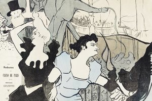 A Casino de Paris Reodutái (1892) alkotó: TOULOUSE LAUTREC