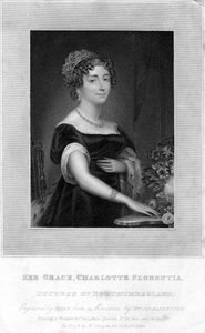 Ő kegyelme Charlotte Florentia, Northumberland hercegnője, 1829. alkotó: T. A. Dean