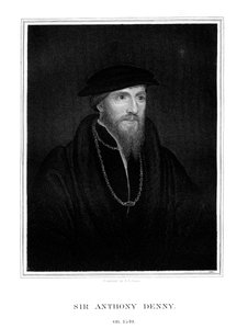 Sir Anthony Denny, VIII. Henrik udvarmestere, 1827.