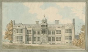 Ingestre Hall: akvarell festmény, nd [1791]