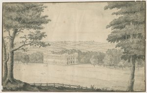 Sandwell Park - Hall: tus- és mosórajz, 1770