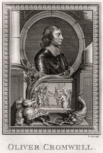 Oliver Cromwell, 1775 alkotó: T. Cook