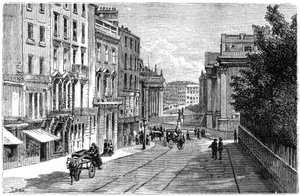 Grafton Street, Dublin, 1900. alkotó: T. Hart