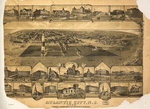 Atlantic City, N.J. 1880. LOC 75694710 alkotó: T. J. Shepherd Landis