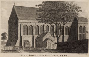 János király palotája, Eltham, Kent