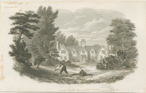 Fenton - Clayton Hall: acélmetszet, nd [c 1840] (nyomtatás)