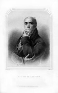 Sir Henry Raeburn skót portréfestő, 1870. alkotó: T. W. Knight
