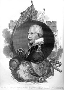Von Blucher tábornagy, Wagstadt hercege, 1816.