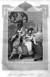 Kléber tábornok meggyilkolása Egyiptomban, 1816.