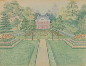 N.W. Stuyvesant rezidencia, c. 1936. alkotó: Tabea Hosier
