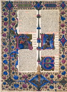 Incipit Baruch próféta könyvéből, a Borso d